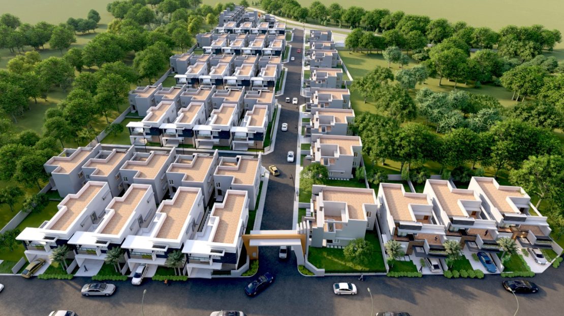 rrs villas community top view